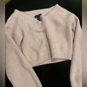 pink cardigan<3